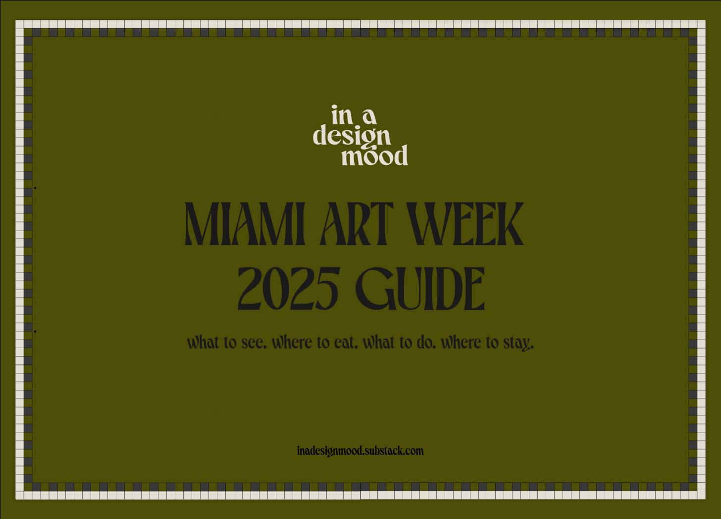 Miami Art Week 2025 Guide to the City