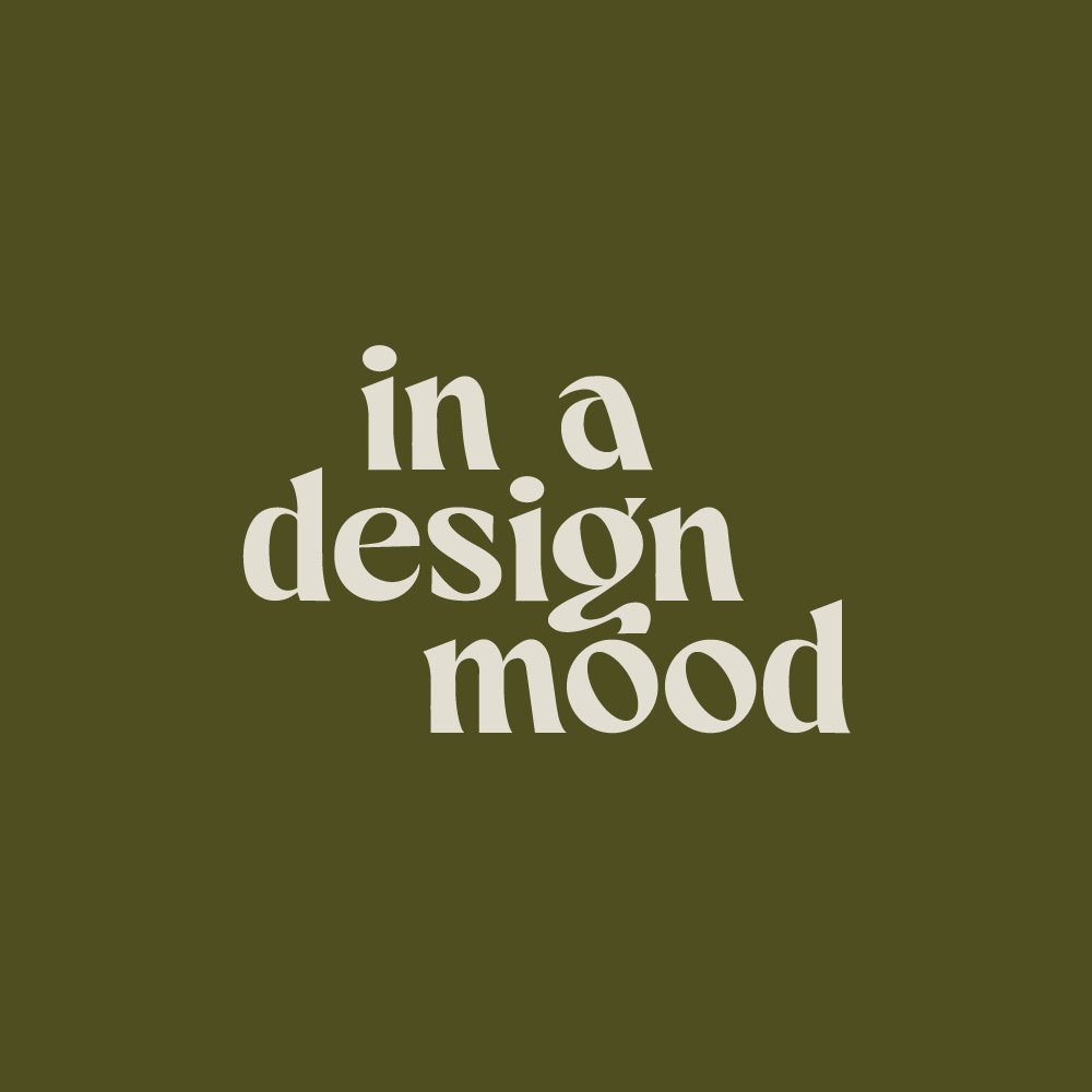 in a design mood Logo